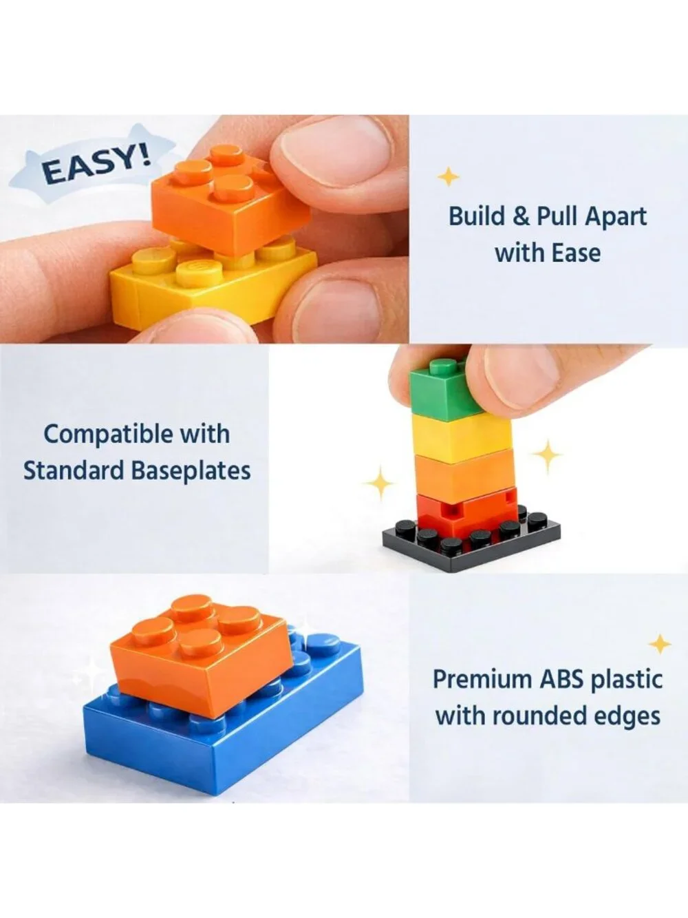 1100 PCS Building Blocks Set for Kids 6-12 | Fun Creative Construction Toys